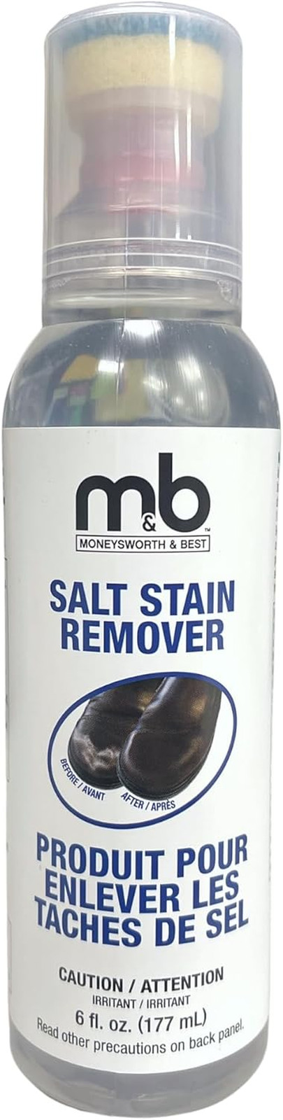Moneysworth and Best Shoe Care Salt Stain Remover, 6-Ounce
