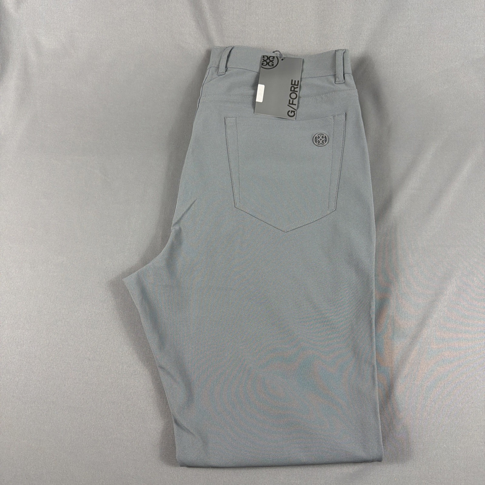G/Fore G4 Golf Pants Performance 34 x 32 Gray Polyester NWT MSRP $190