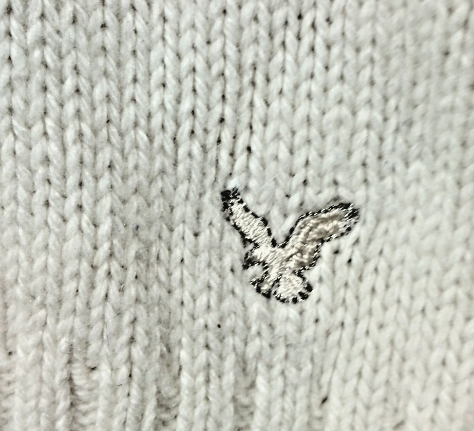 2013 American Eagle Angora Blend Shawl Neck Sweater Long Cuffs Women’s Size M