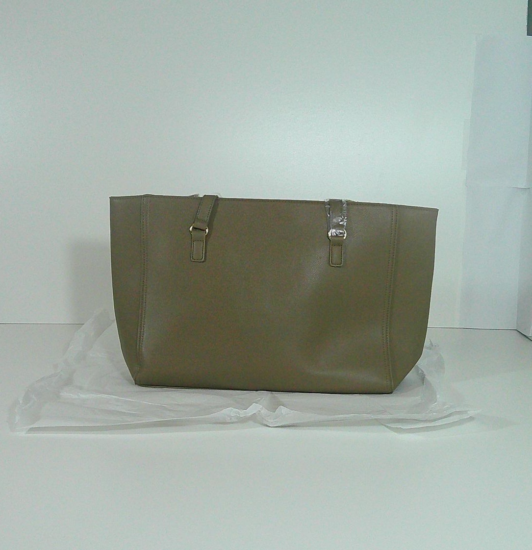 Bebe Tanya Taupe Tote With Logo Pouch – Stylish & Versatile Handbag For Everyday