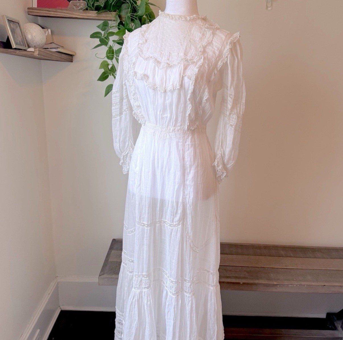 Vintage Edwardian Lawn Dress
