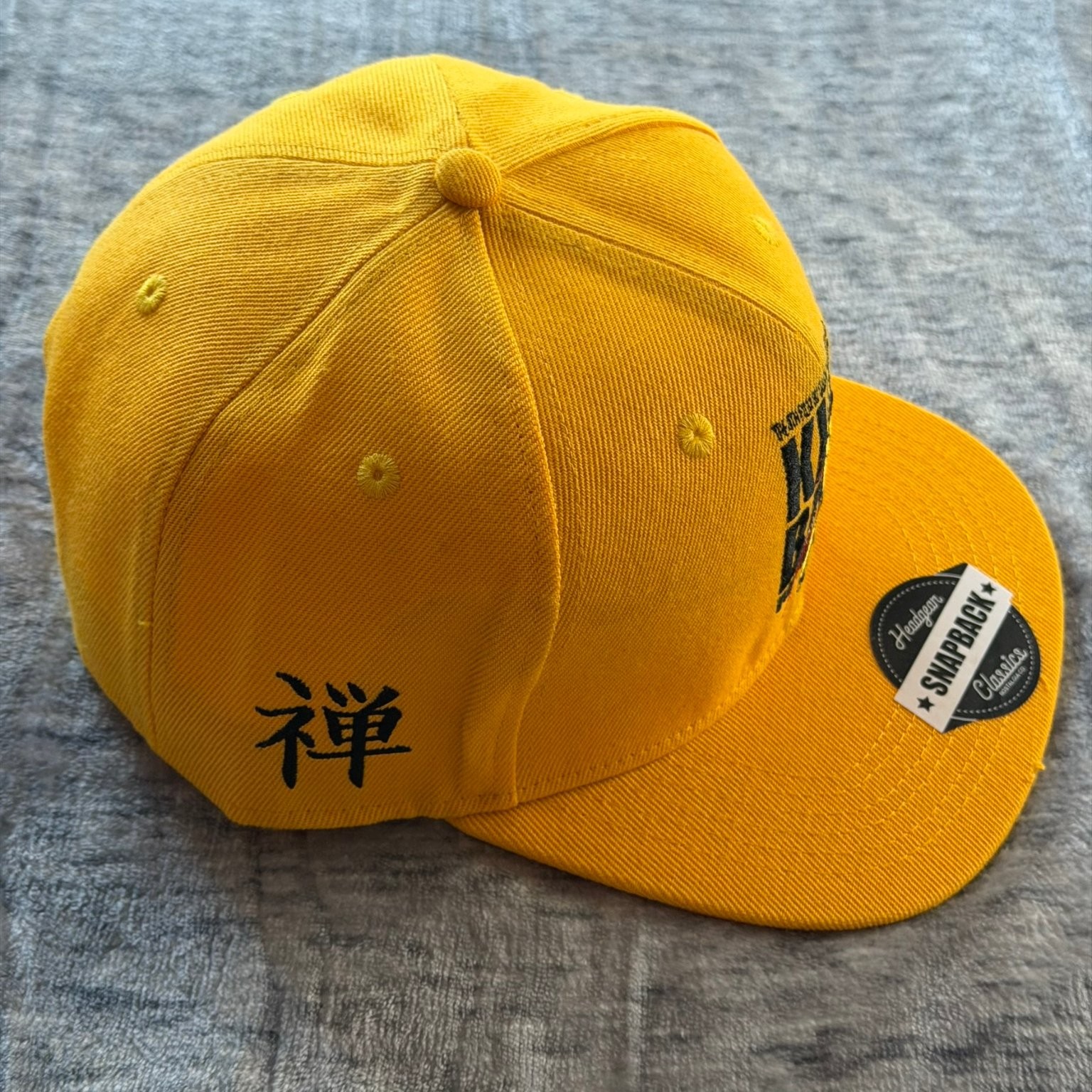 Headgear Classics Kill Bill Vol. 1 Snapback Hat Men’s One Size Yellow