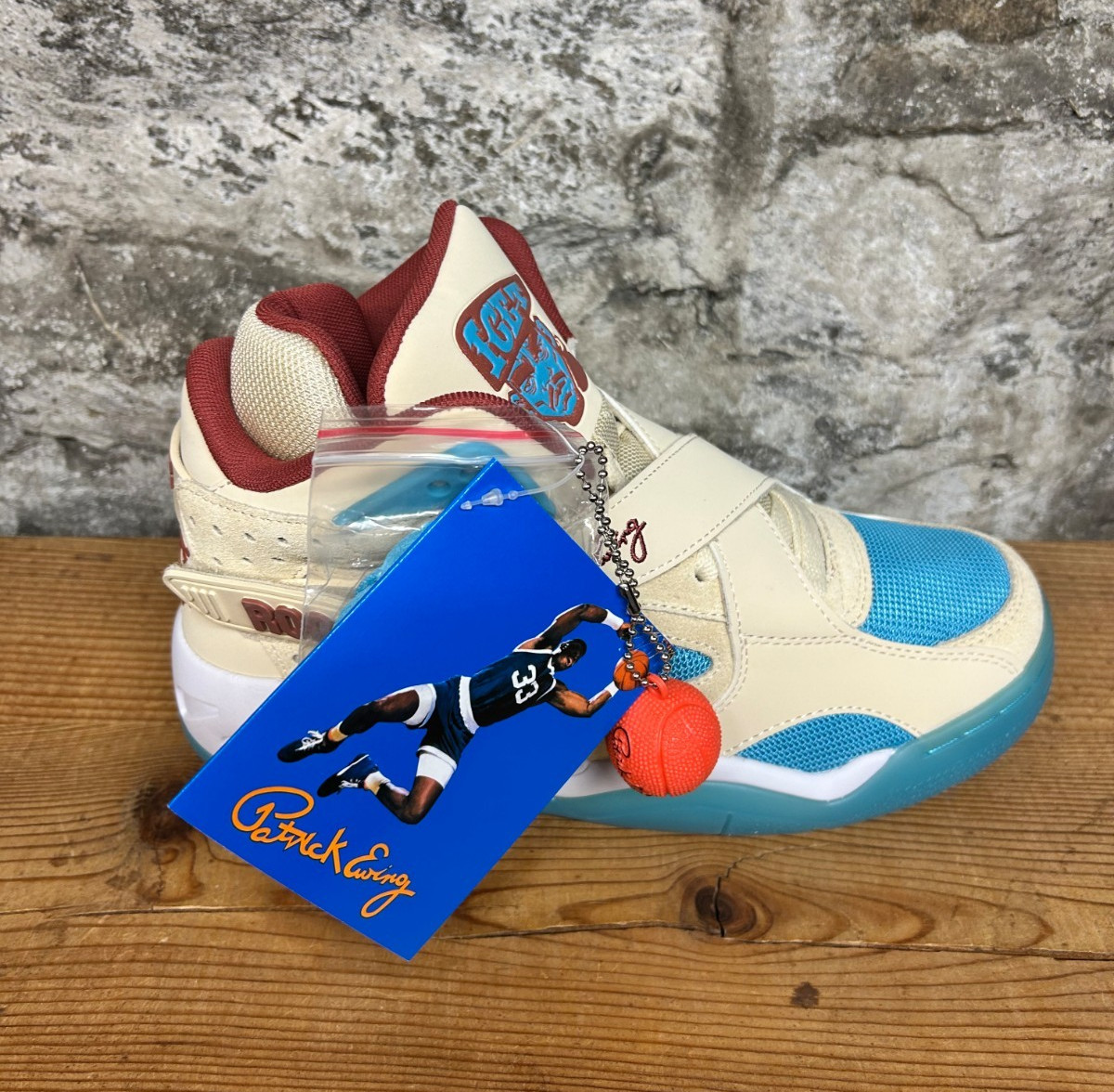 EWING ROGUE x ICE T 1EW02652-341 Wood Ash/Maul Blue/Redwood New In Box