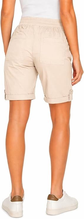 Briggs Women’s Pull-On Bermuda Short with Pockets