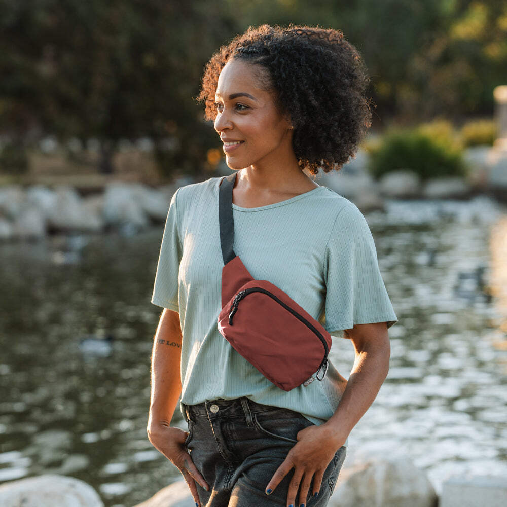 ChicoBag Belt Bag rePETe + Refine with Carabiner Eco-friendly Fanny Pack