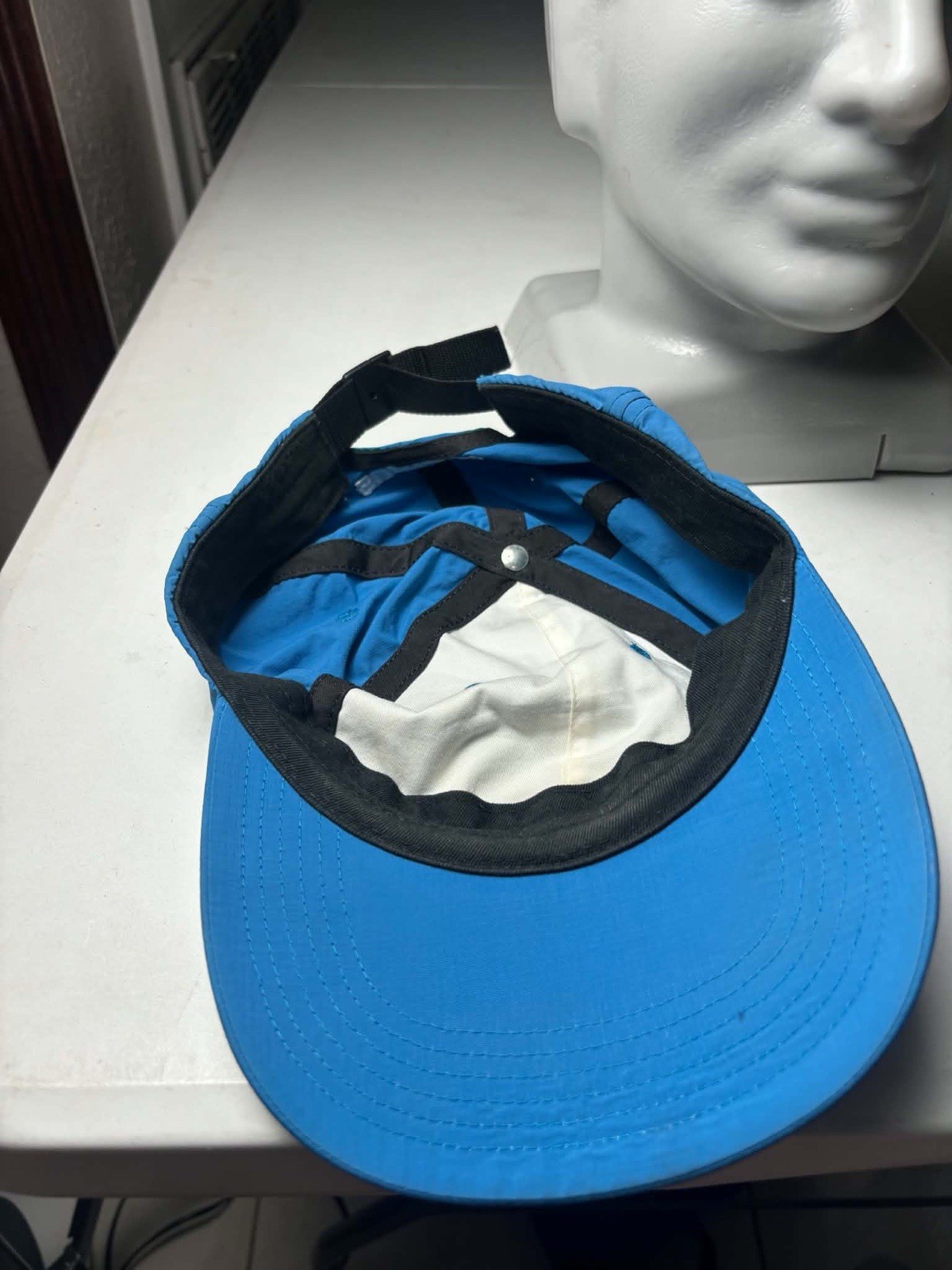 Supreme nylon 6 panel strap Back with reflective rubber patch,