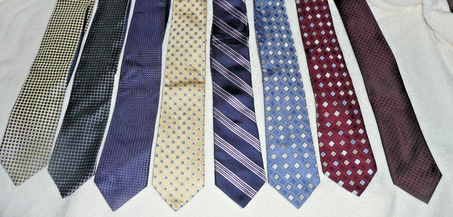 8 Michael Kors & Tommy Hilfiger Silk Tie Men’s Lot
