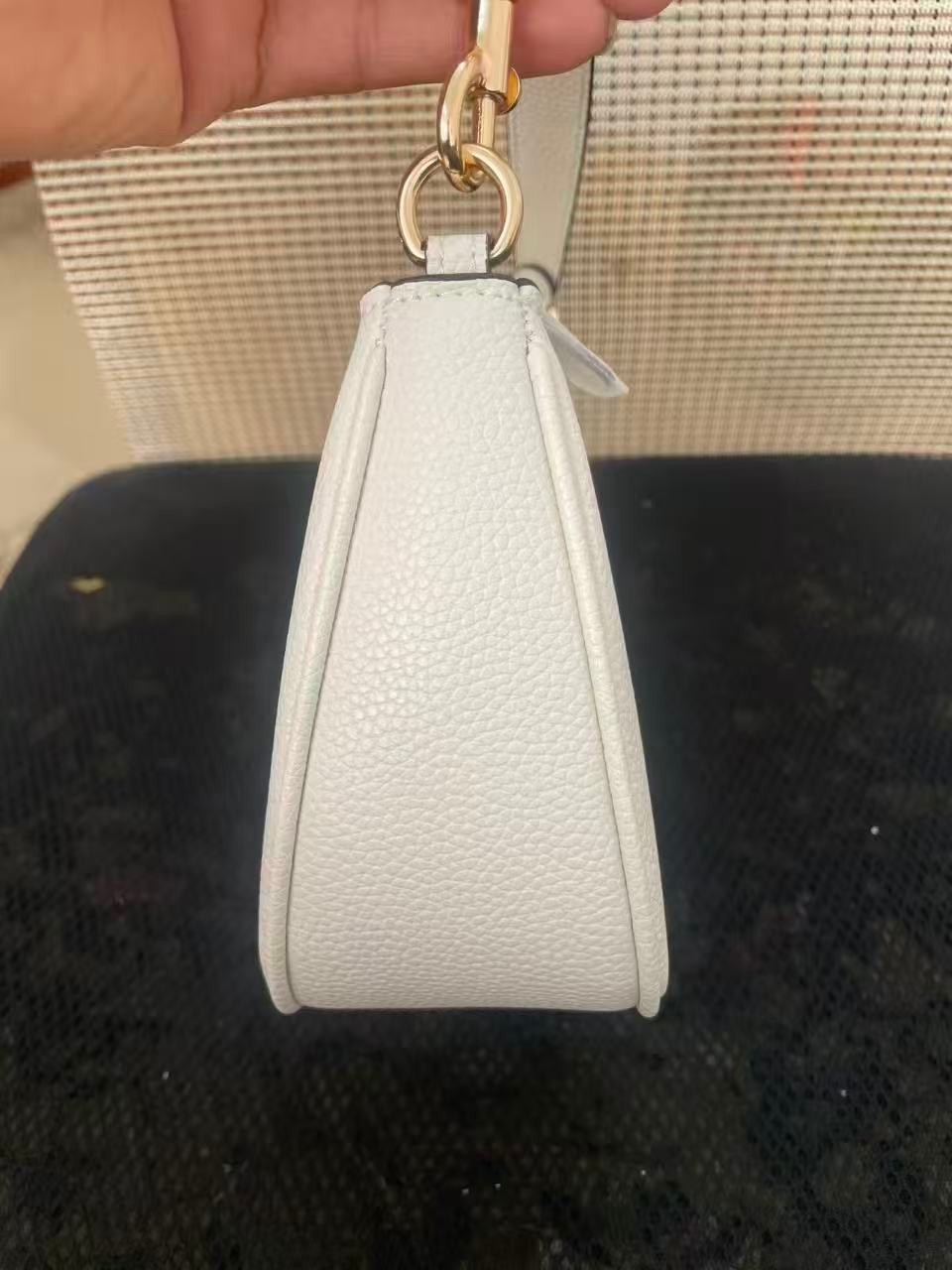 NWT Coach CA209 White Teri Shoulder Bag Handbag Leather Outlet New Free Shipping