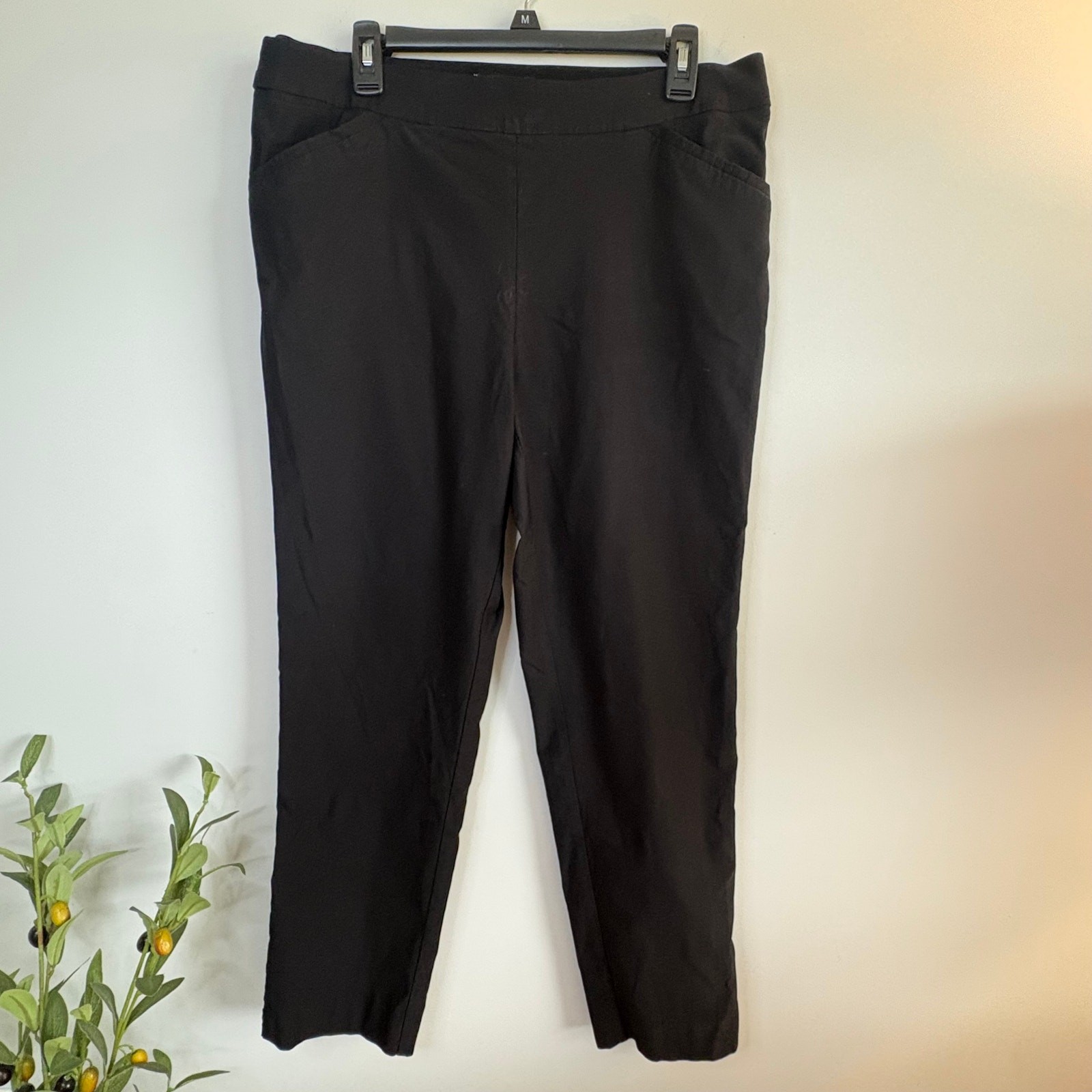 Counterparts Black Elastic Waist Stretch Dress Pants 16