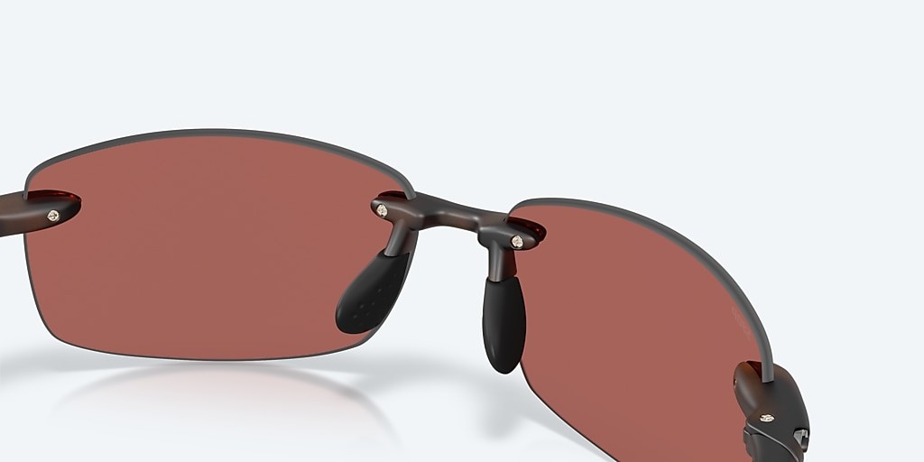Costa Del Mar Ballast Matte Tortoise/Gold Mirror 580P Polarized 60 mm Sunglasses