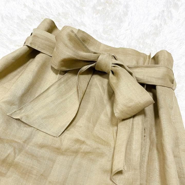 L’Appartement KALLMEYER Linen Long Skirt Size L