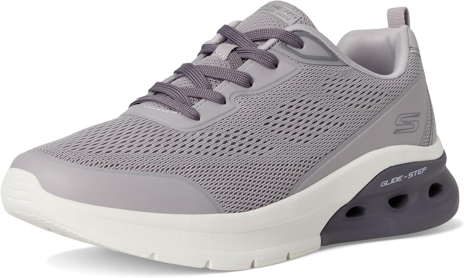 Skechers Womens Bobs Glide Step Arc Waves 2.0 – Now in – Lilac – 8.5 B – Medium
