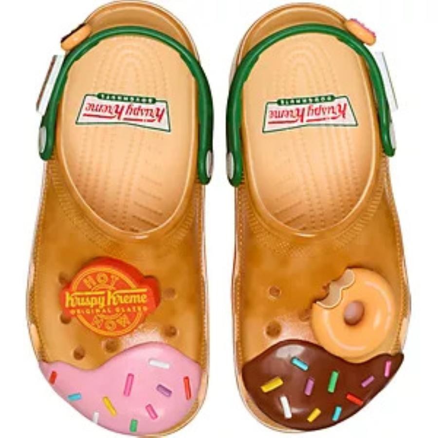Krispy Kreme Crocs Size 9 M/11 W