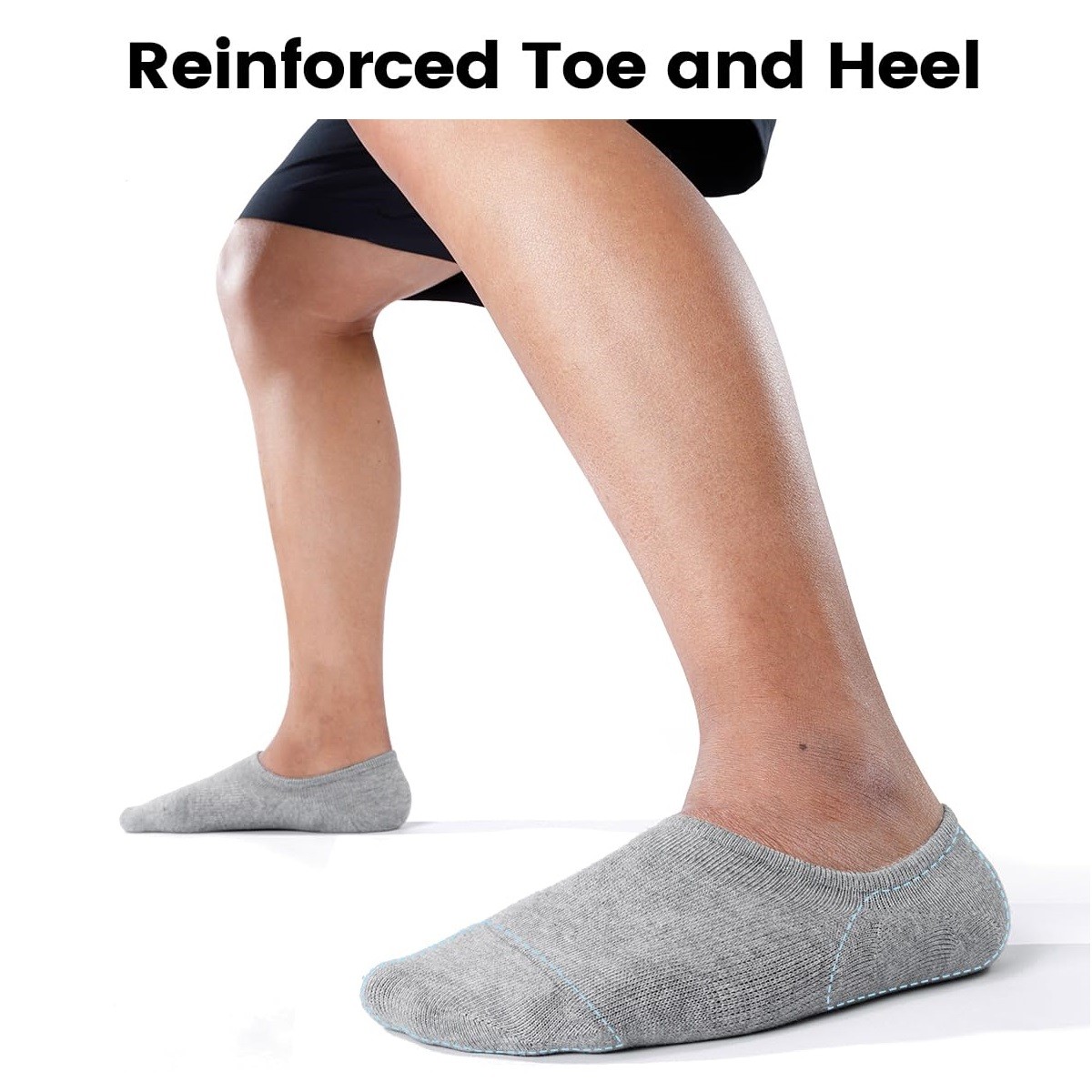 6× Men’s Summer No Show Socks Low Cut Anti-slid Casual Invisible Liner Socks USA