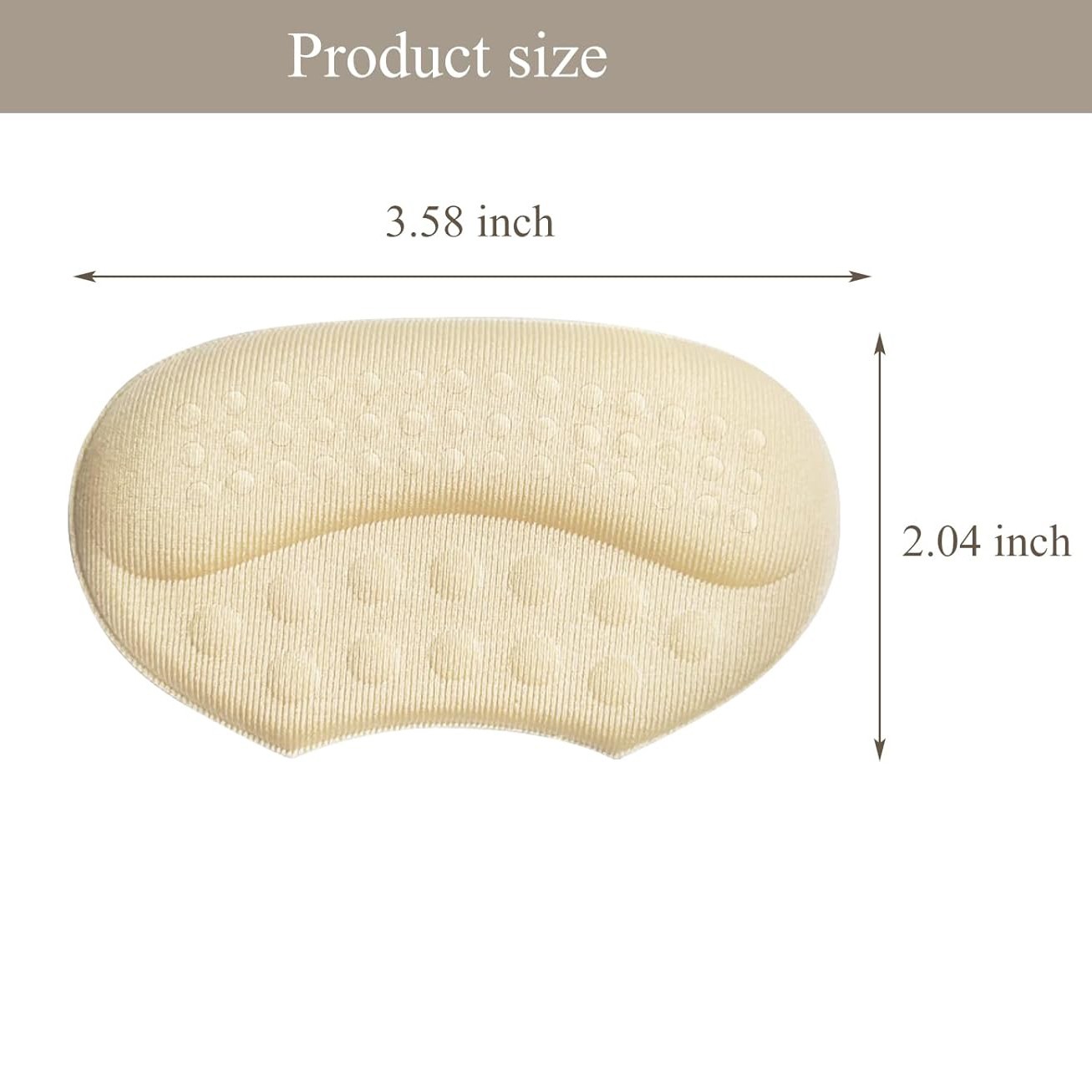 3Pairs Soft Fabric Shoe Pads Cushion Liner Grip Back Heel Inserts Insoles USA