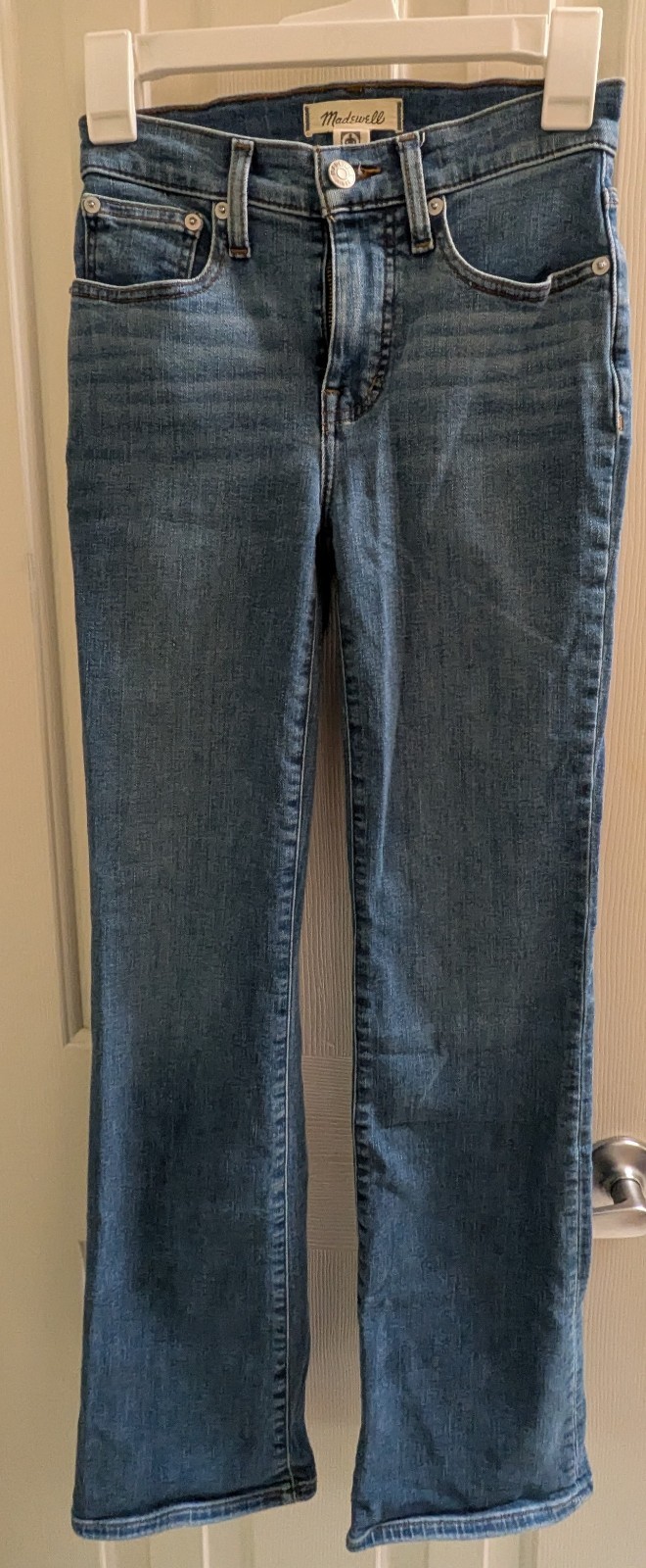 Madewell Women’s Kick Out Full Length Jeans, Size 23