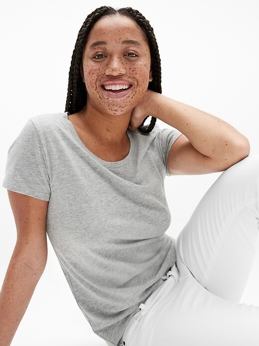GAP Favorite Crewneck Tee T-Shirt WHITE, BLACK, BLUE, GRAY, CORAL NEW XS-XL