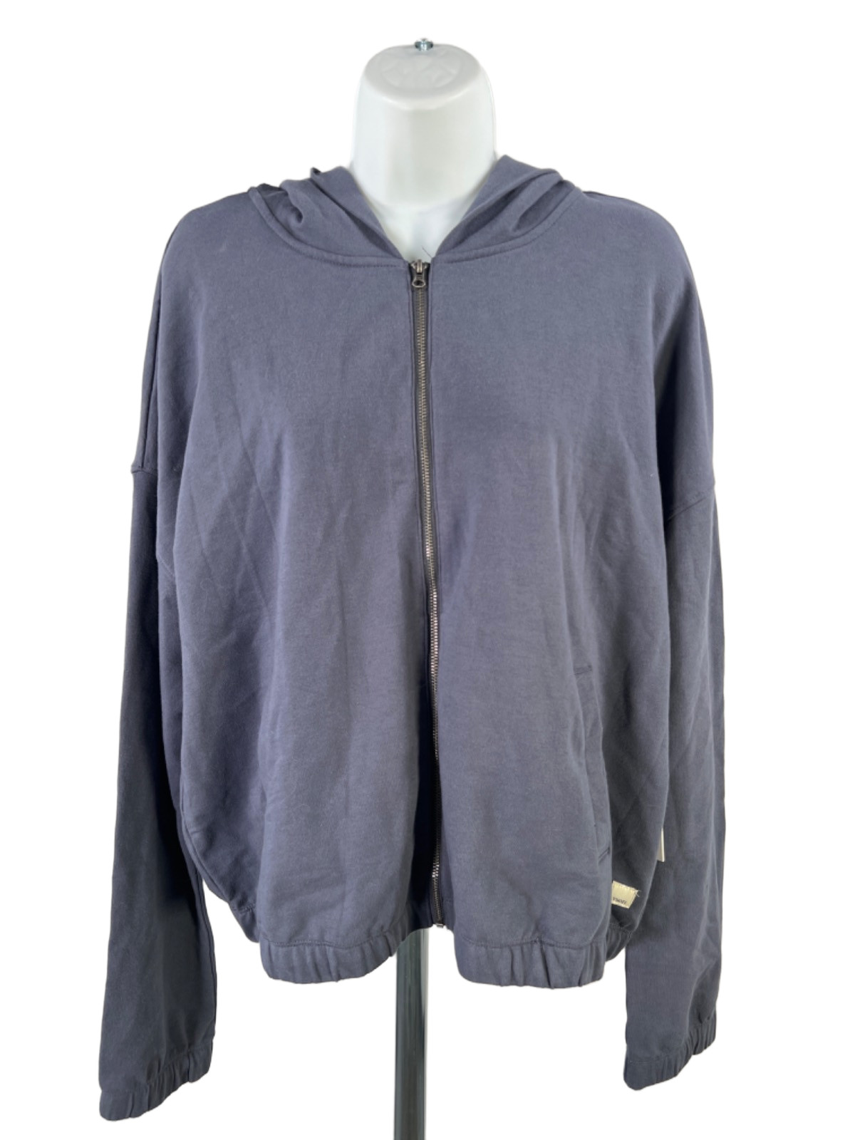 Vuori Women’s Azure Blue Laguna Full Zip Hoodie Sweatshirt – L