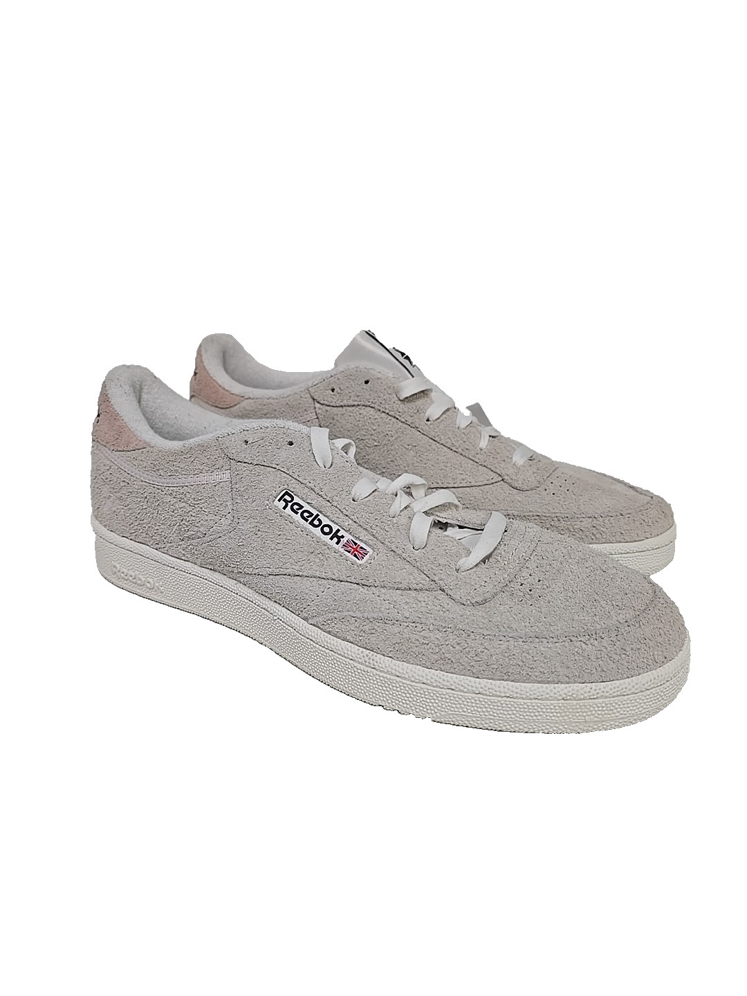 Reebok Men’s Classic Club C 85 Athletic Shoe Tan White Size 13M