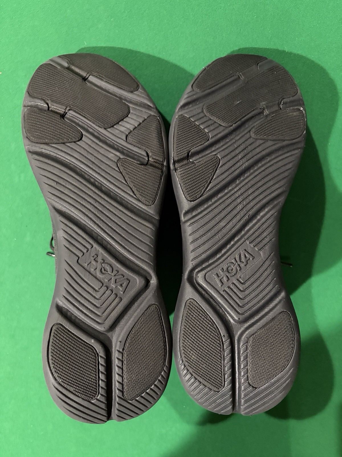 Hoka One One Solimar Men Size 11D Triple Black Running Shoe Sneaker 1123074 BBLC