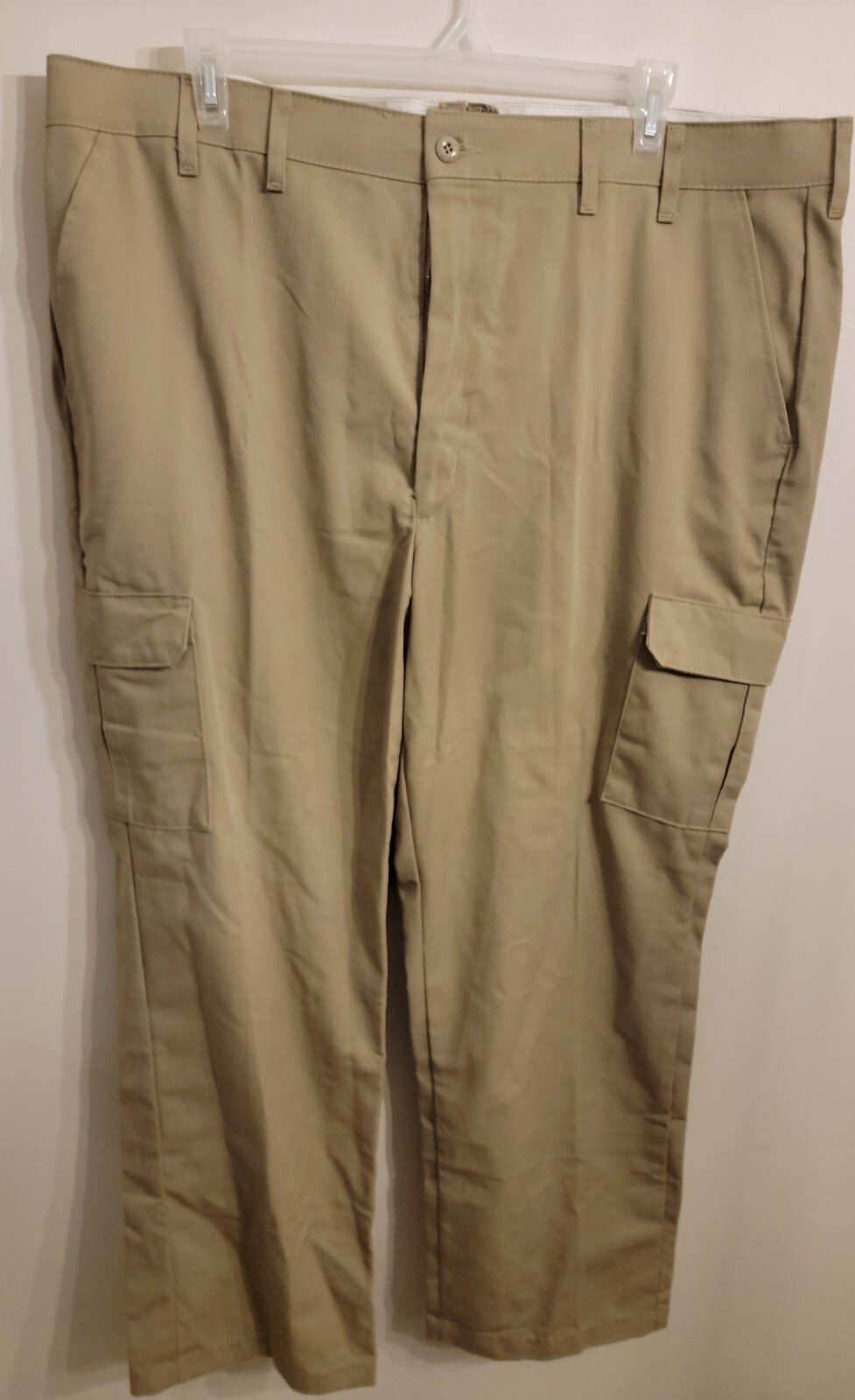 Red Kap Men’s Industrial Cargo Pants PT88KHO, Khaki, 46W x 32L