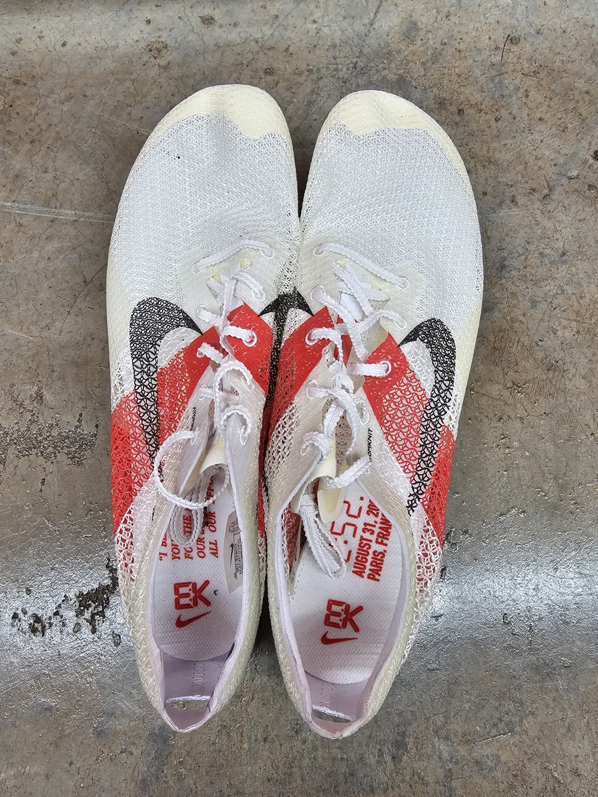 Nike Air Zoom Victory Track Spikes Mens 11.5 Eliud Kipchoge Red FJ0668-100