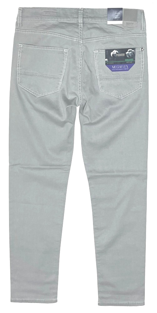 Pioneer Rando W32 L32 Stretch Light Grey Summer Trousers Thin Fabric 16741.5515.9010