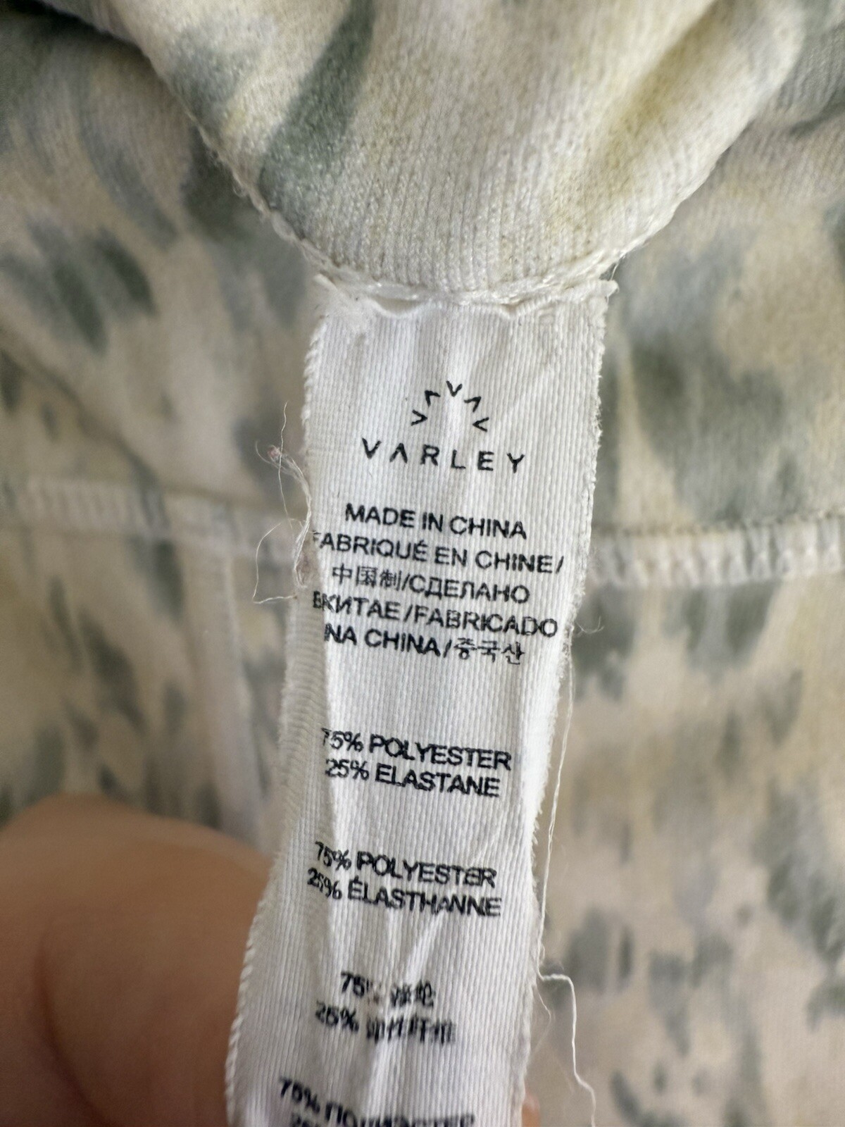 Varley Century Legging – Mint Ink Fade Medium