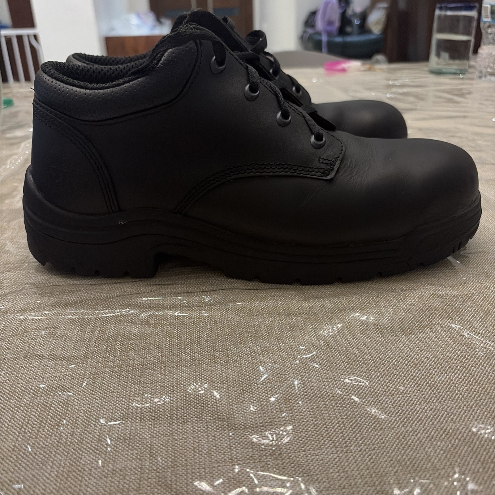 Timberland Pro. 40044 Titan Alloy Toe Black Oxford Work Shoes Size 10 Wide