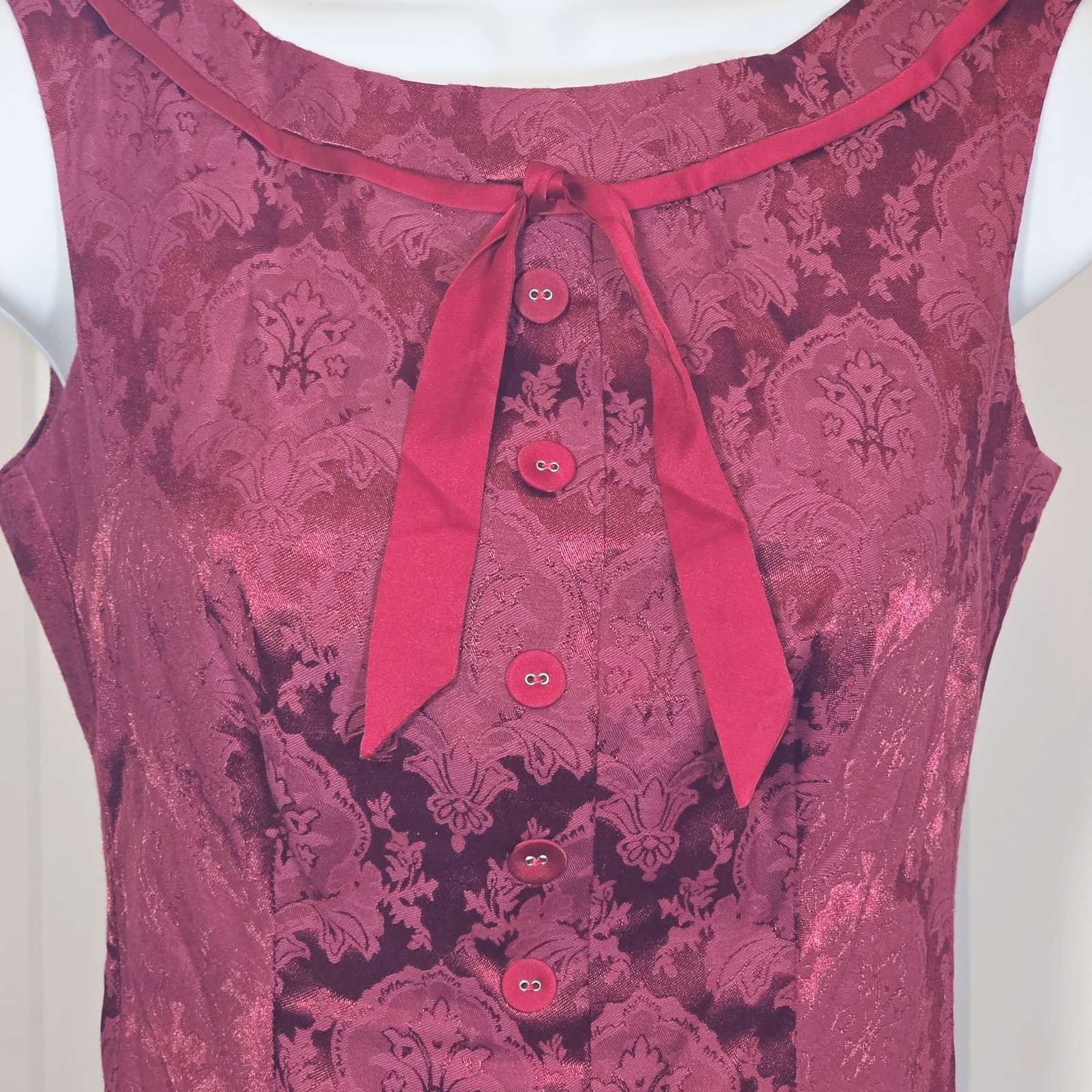Kitten D’Amour A Stitch In Time Limited Edition 76/ 300 Brocade Retro Dress 6