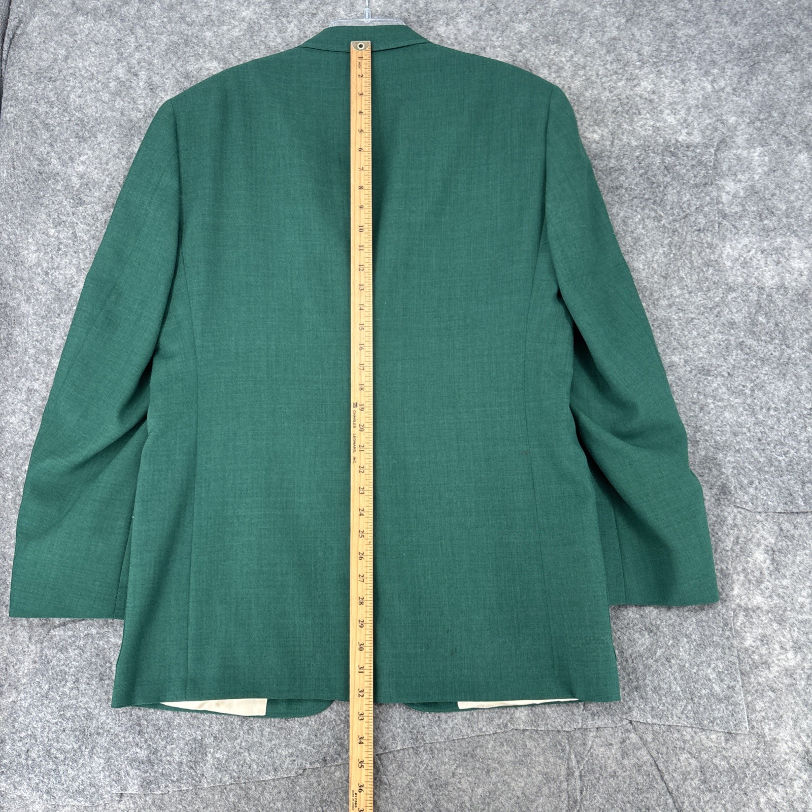 Jack Nicklaus Blazer 42 L Master Replica Green Gold Golf Buttons Sport Coat