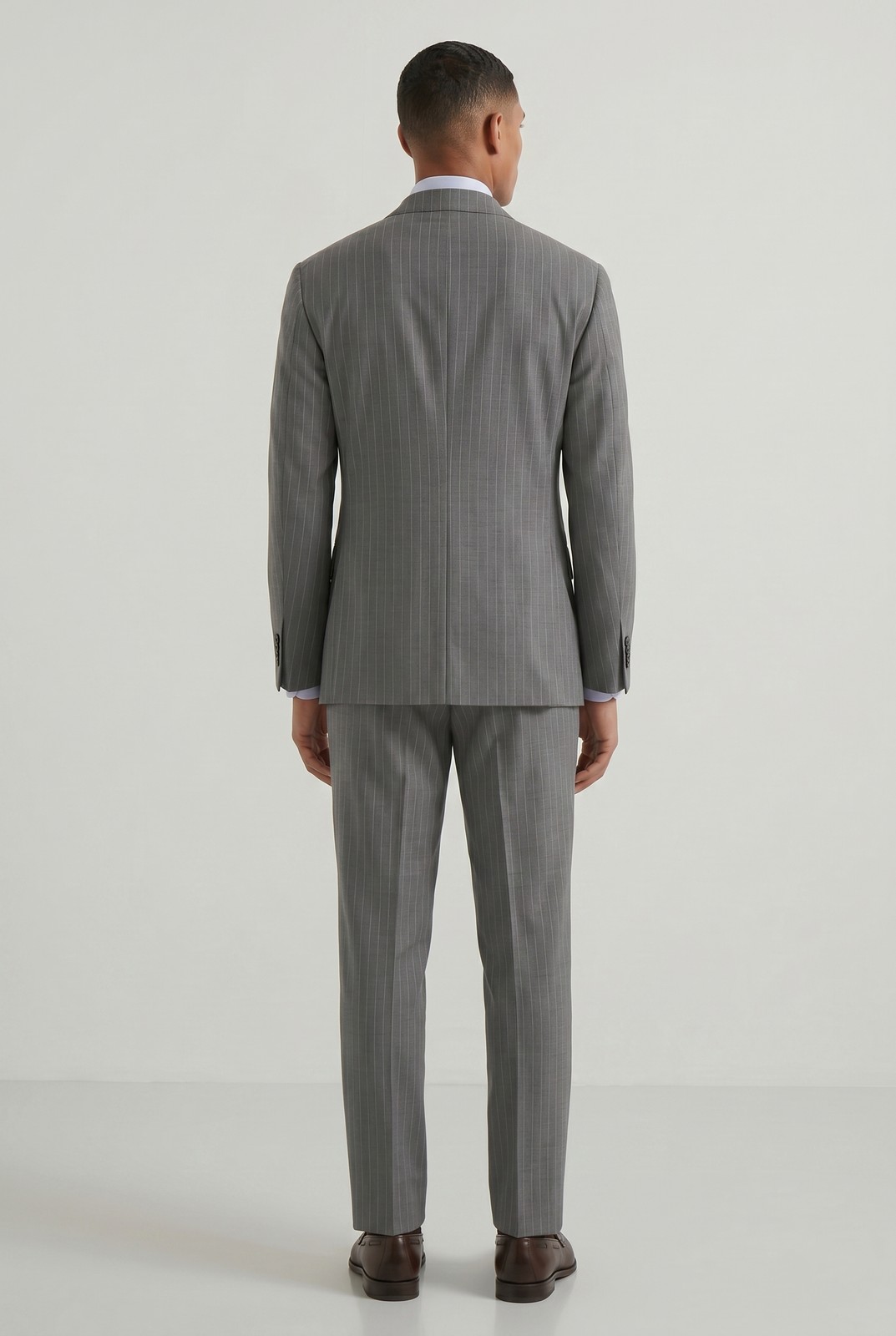 BRUNELLO CUCINELLI MEN’S MEDIUM GREY WOOL SUIT MSRP $5280