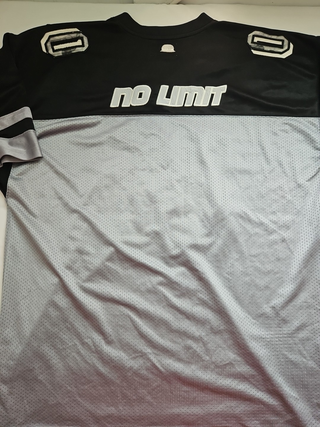 Vtg 90’s Master P No Limit Sports Soldier Gear Football Jersey Sz 2XL 25×33 Rap
