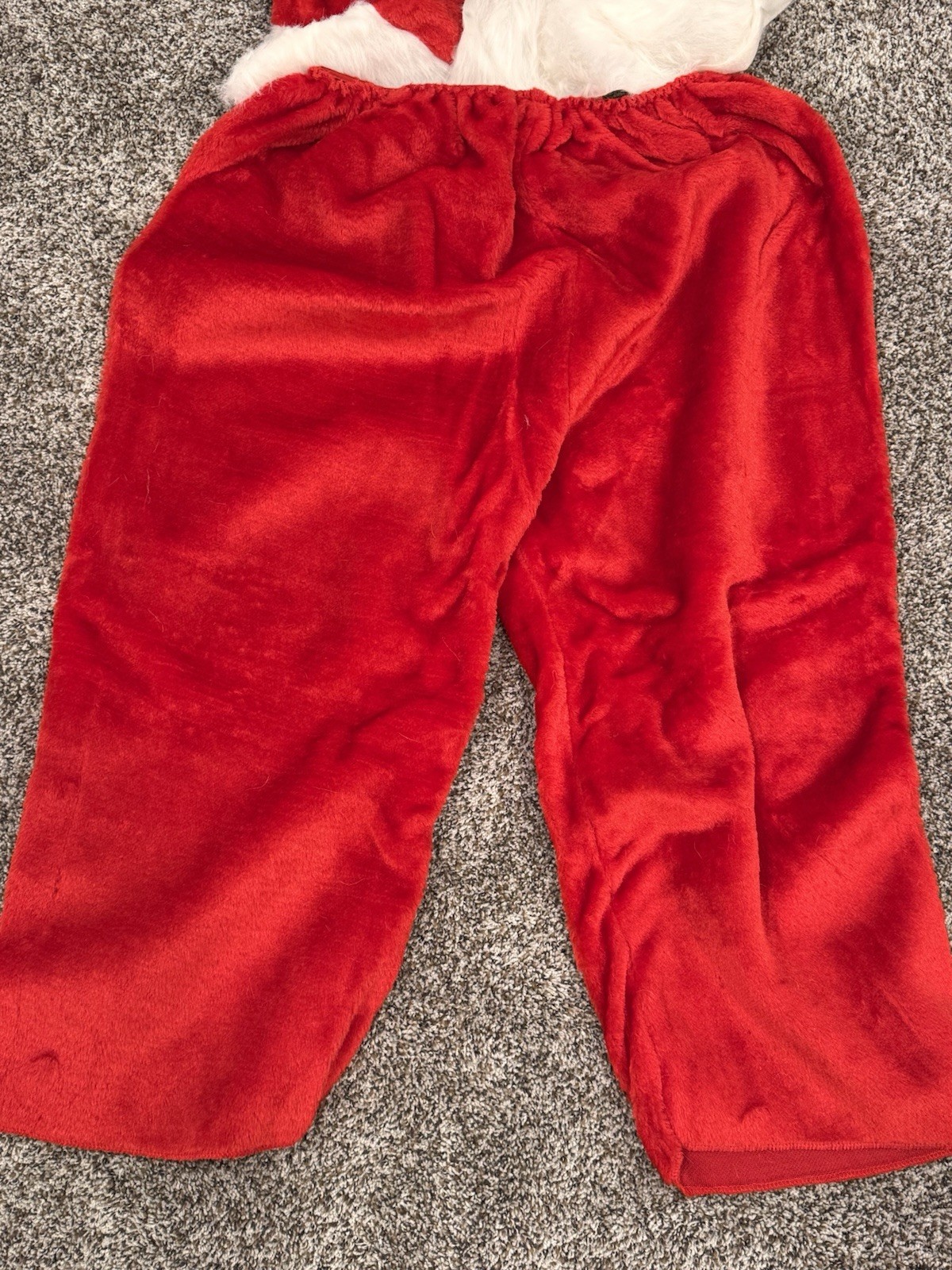 Holiday Time 7-Piece Santa Suit, One Size Fits Most Missing Santa Hat