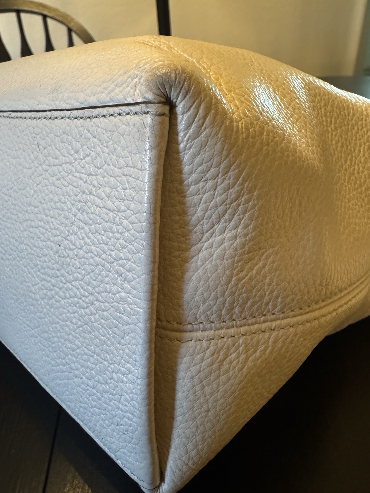 Coach Andy Tote Bag With Embossed Horse And Carriage Logo