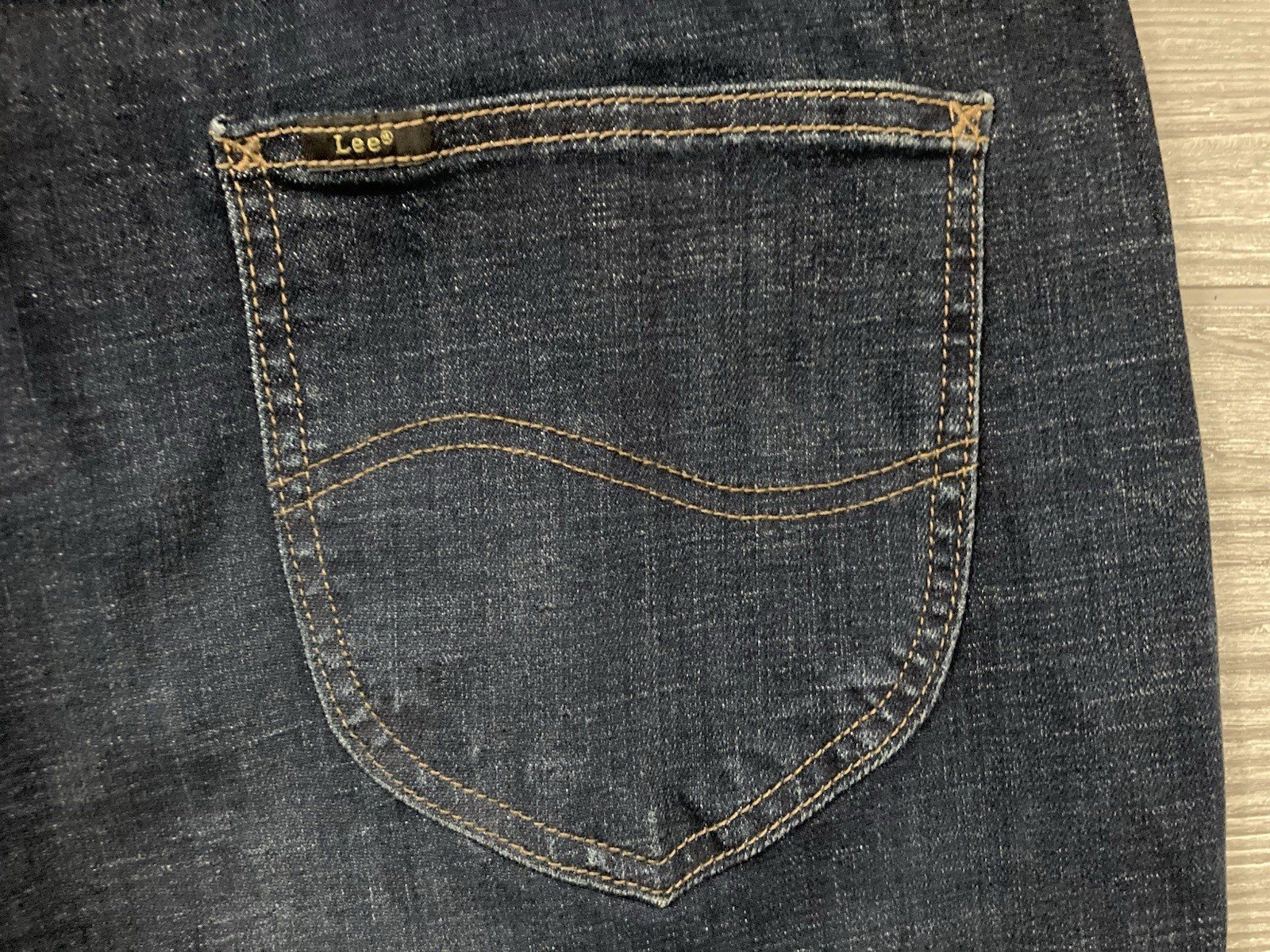 Lee Extreme Motion MVP Relaxed Straight Jeans Mens 38×30