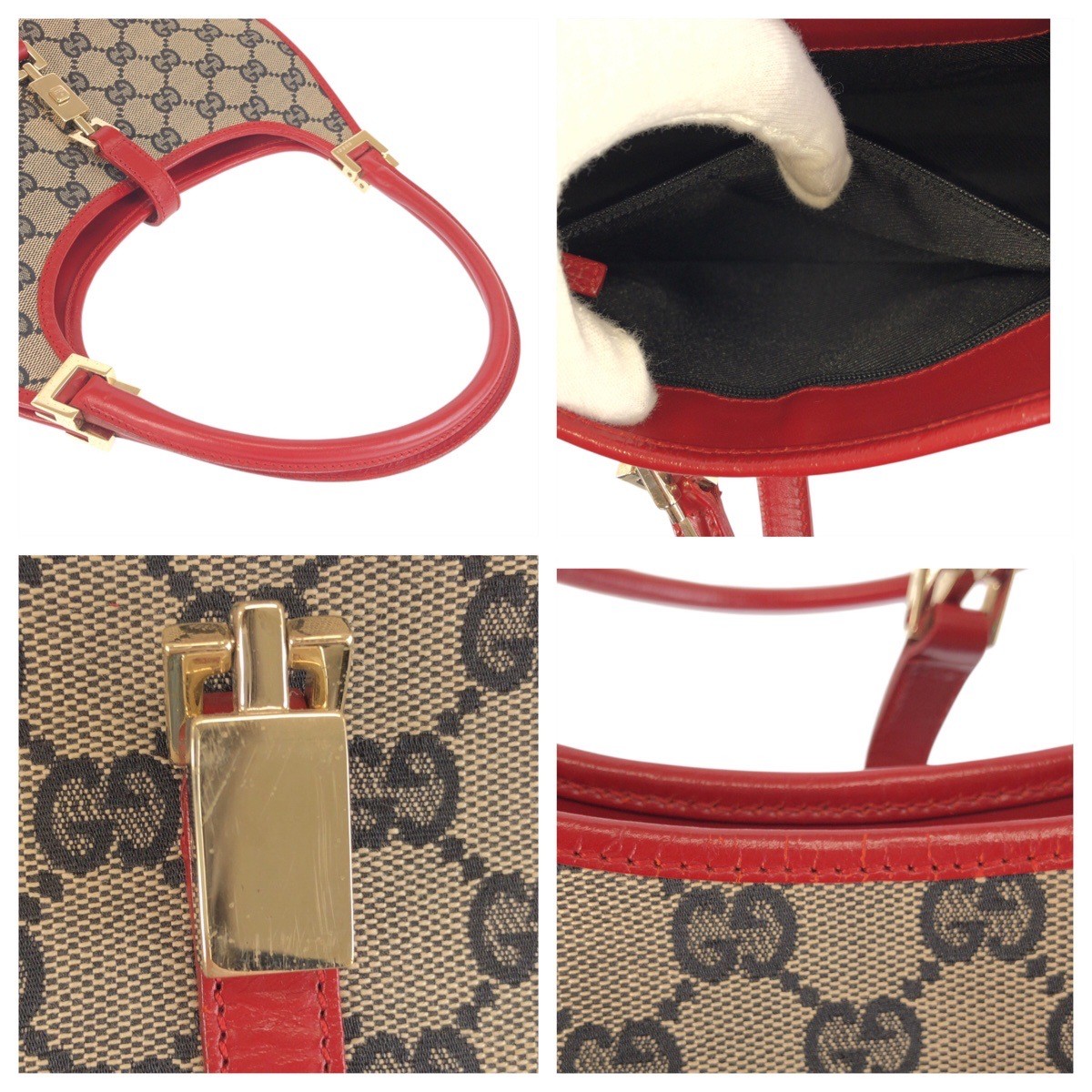 Gucci Jackie GG Canvas 2way Bag – DUTY FREE