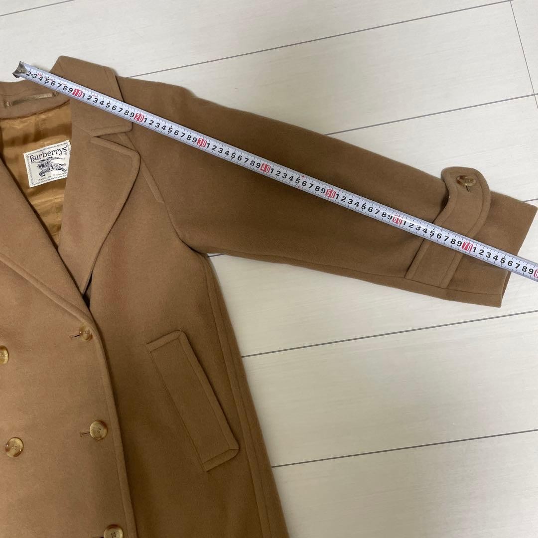 Burberrys long coat camel