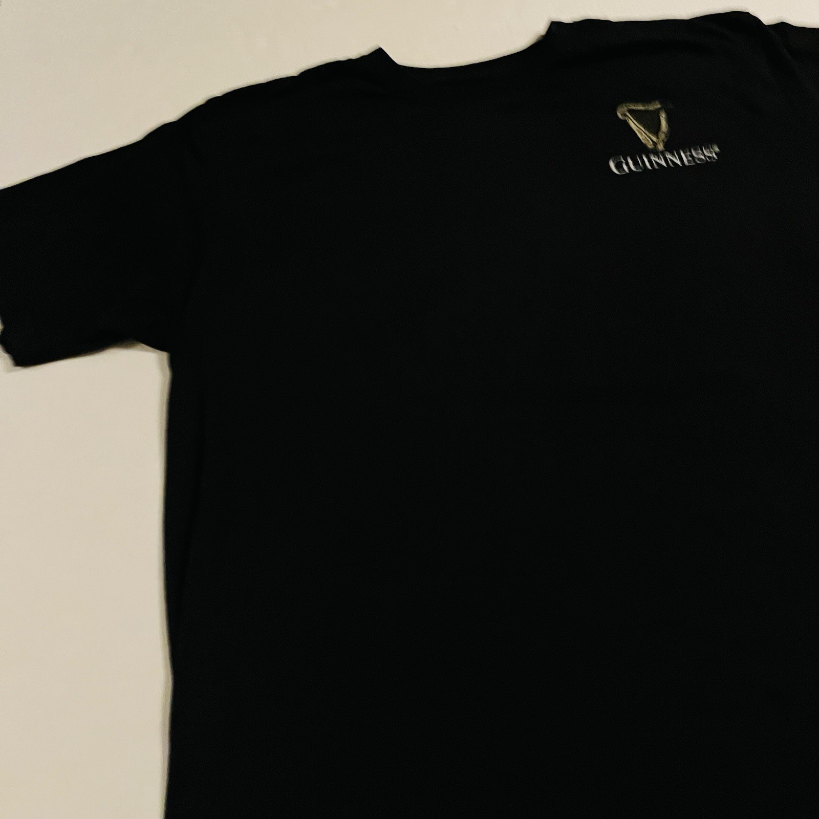 NEW Guinness Beer Turtle Harp Pint Graphic T-Shirt LARGE Black Gate Dublin Irish