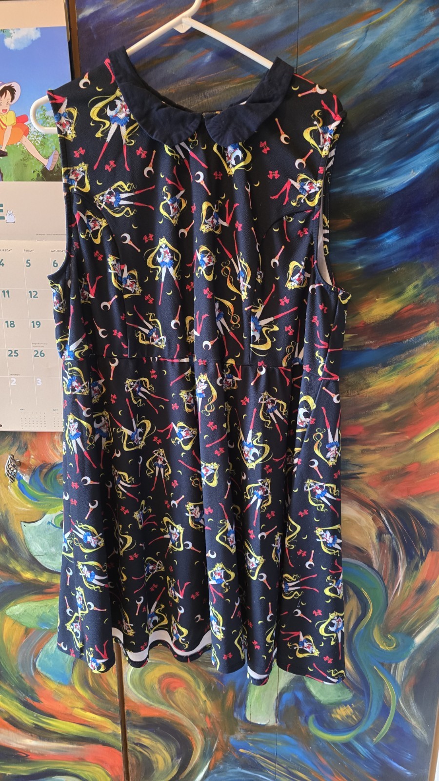 Hot Topic Sailor Moon Dress. PLUS SIZE 3 Women’s Short Sleev
