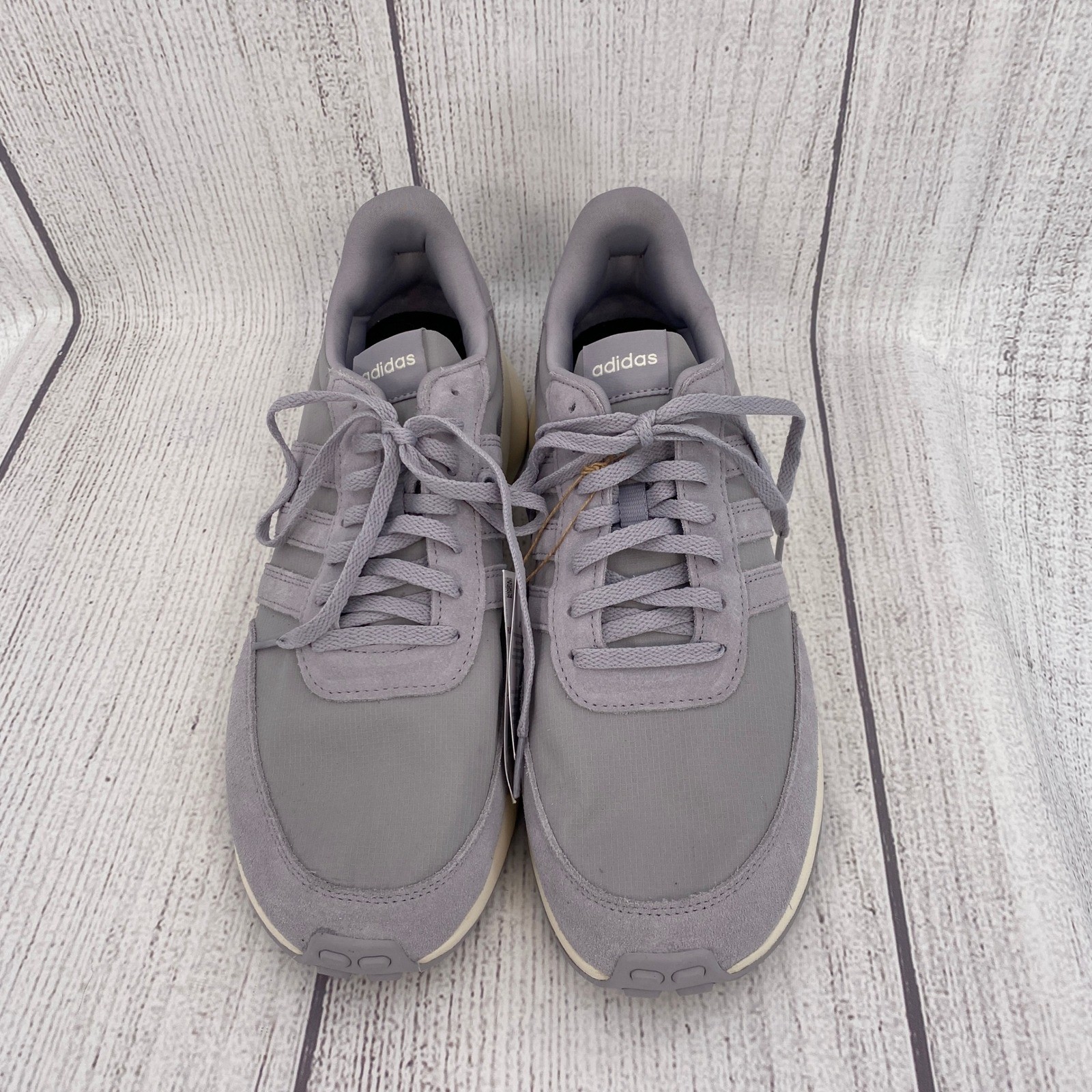 Adidas Run 70s Sneakers Mens 11.5 Grey Halo Retro Athletic Shoes Casual Comfort