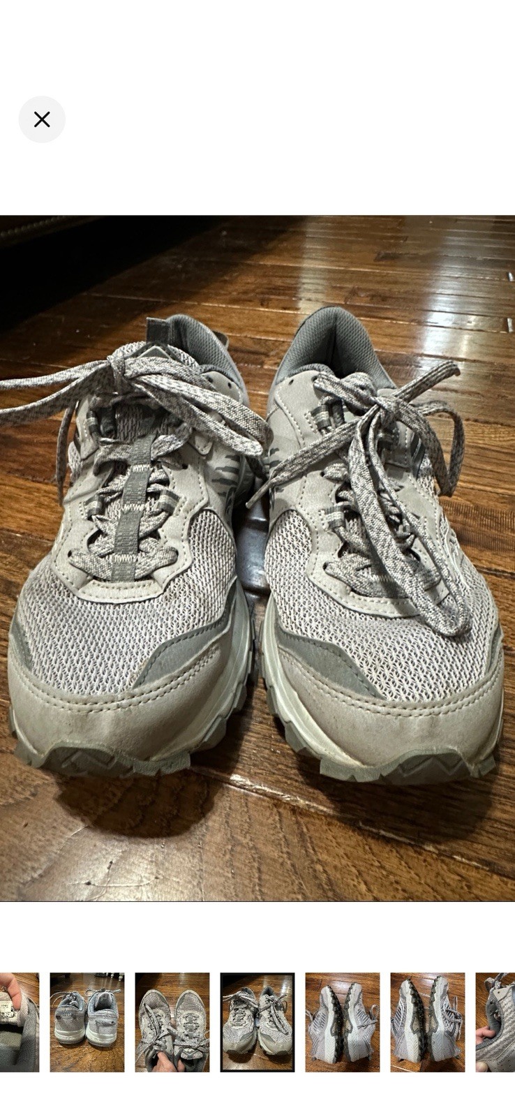 Saucony Women’s Excursion TR15 trail running shoes size 9W Gray