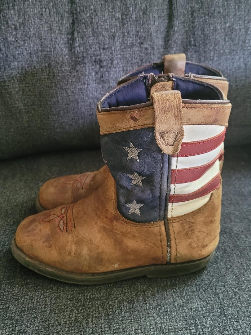 Toddler Stars and Stripes Cowboy Boots