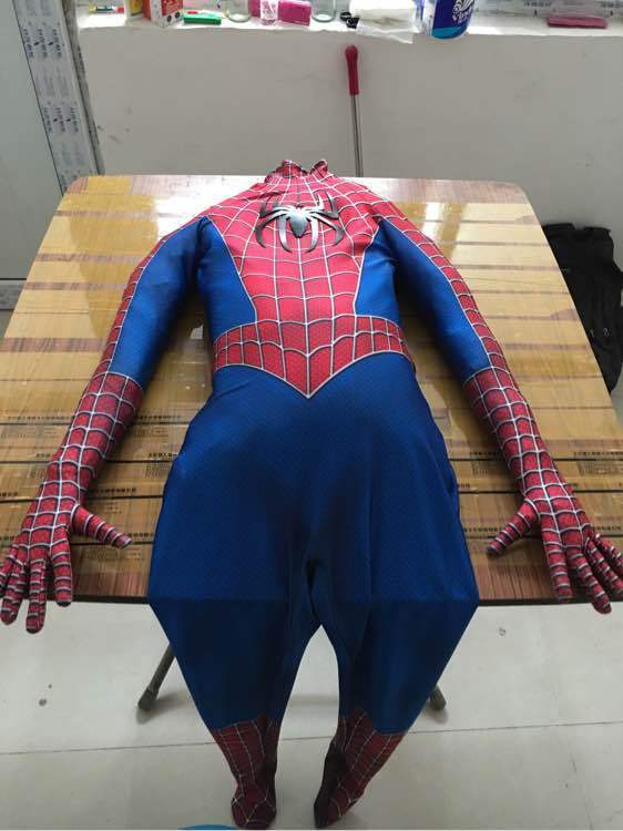 Spider-Man Jumpsuit Cosplay 3D Costume Bodysuit Spiderman Zentai Suit Halloween