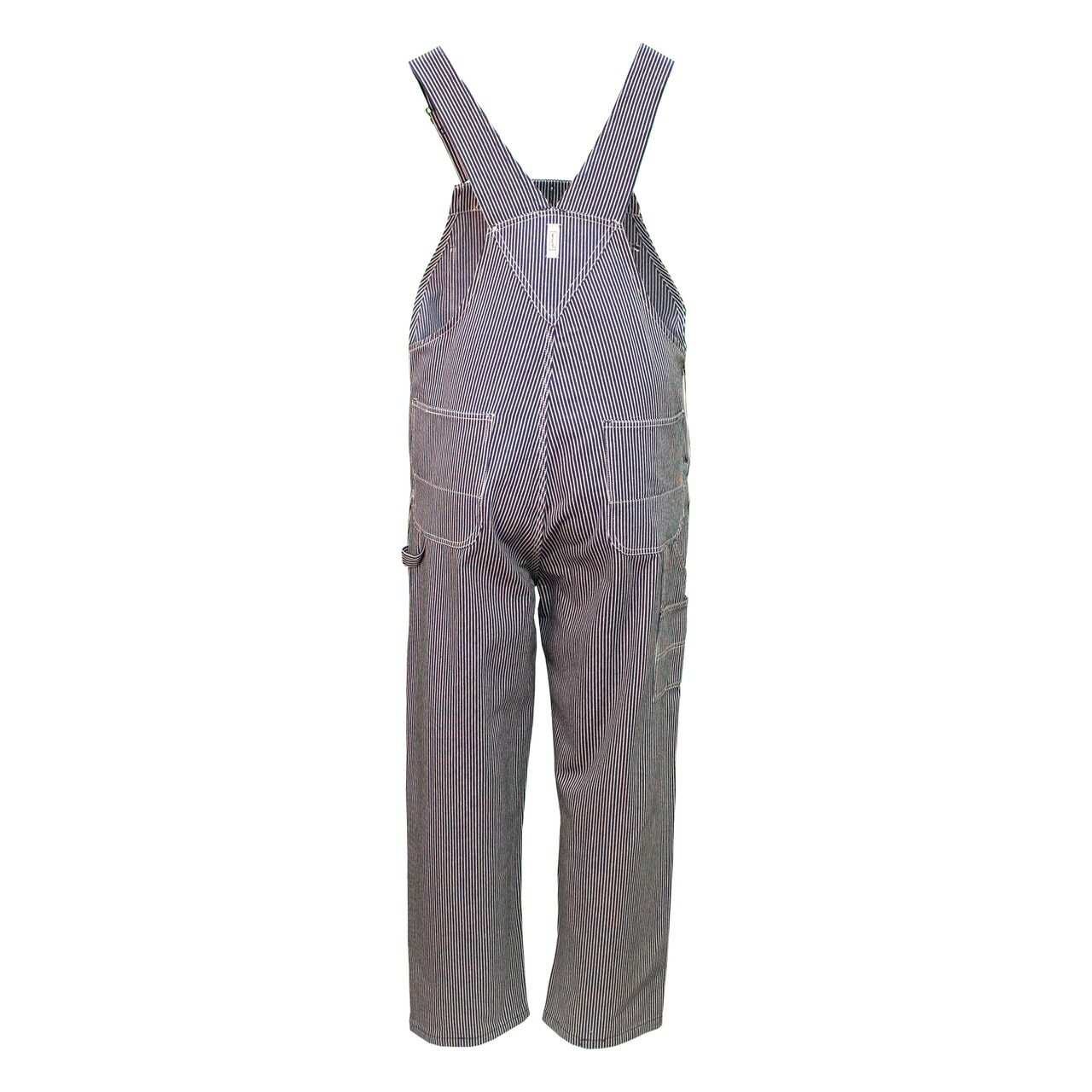 NEW Mens Authentic KEY IMPERIAL Carpenter Bib Overalls Hickory Stripe 100%cotton