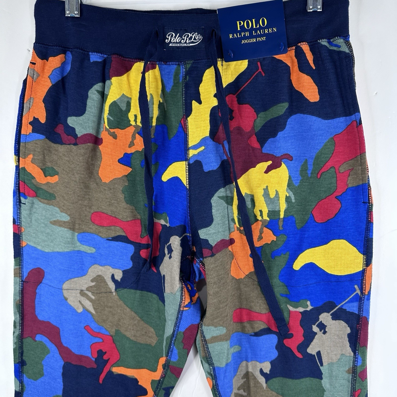 Polo Ralph Lauren Men’s Multi Player Camo Thermal Lounge Jogger Pants Size M