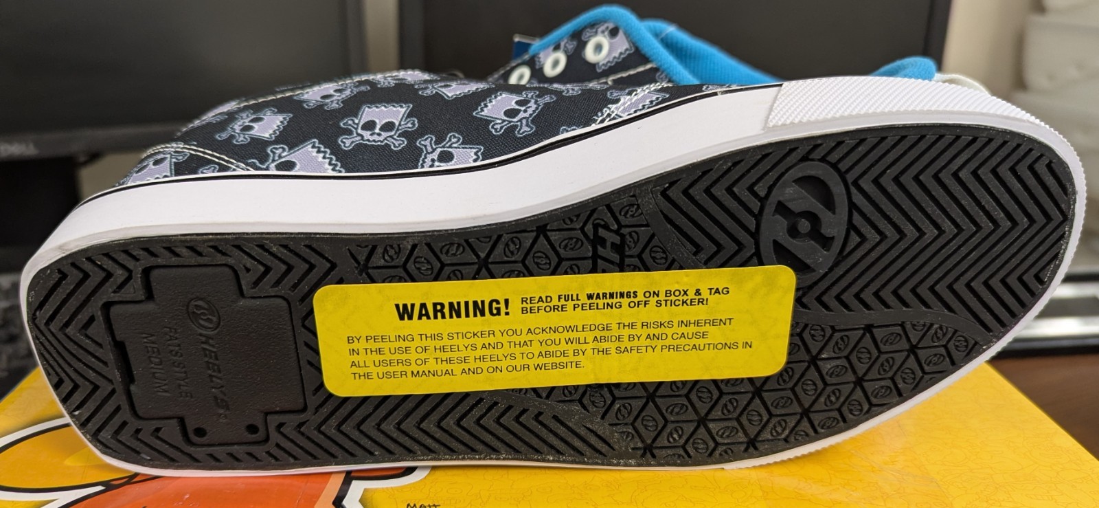 HEELYS SIMPSONS PRO 20 PACK N HEELY MENS SNEAKERS *SEE VARIATION* NEW IN BOX
