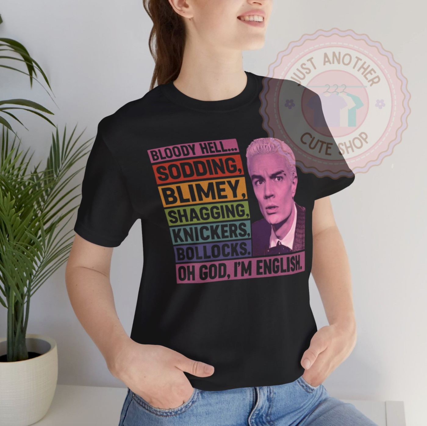 Buffy the Vampire Slayer T-Shirt ♡ SPIKE! Randy Giles ✩ Oh God, I’m English!