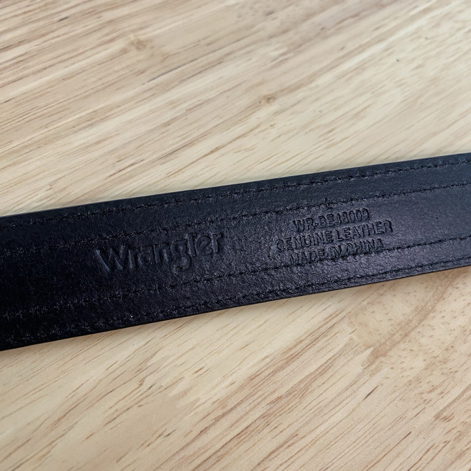 Wrangler Belt Women’s Size Large Leather Aztec Boho Western Genuine Leather NWT