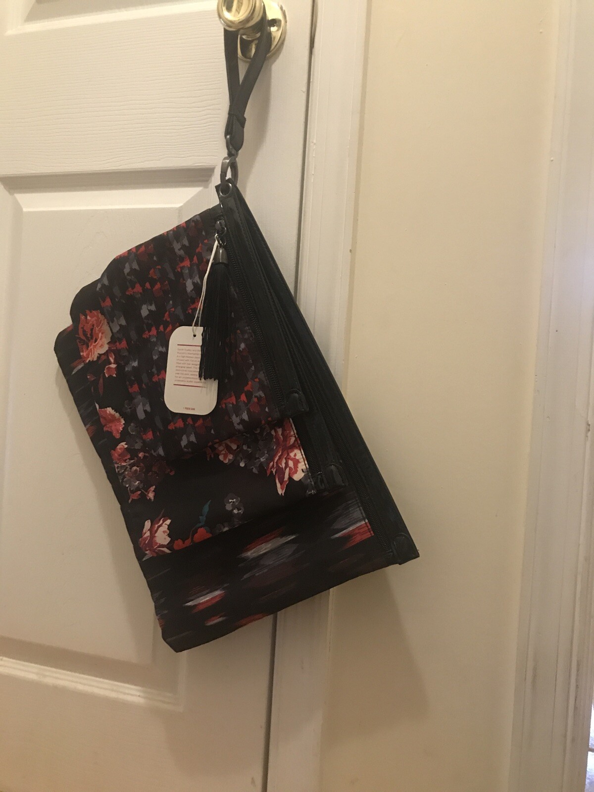 Kirna Zabete Target Purse Multizip Pouch Bag 3 pc Set Warm 37725 $29.99 Retail
